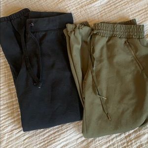 JOGGER SWEATPANTS BUNDLE BLACK AND GREEN